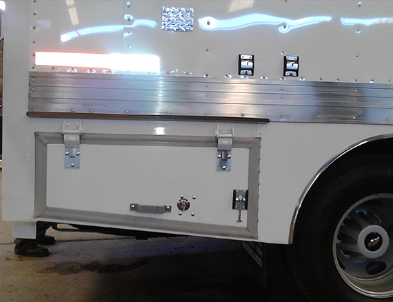 Cajuela de porta llanta